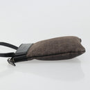 BVLGARI Shoulder Bag Canvas Brown Auth bs21453-4