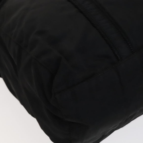 PRADA Tote Bag Nylon Black Auth bs21457
