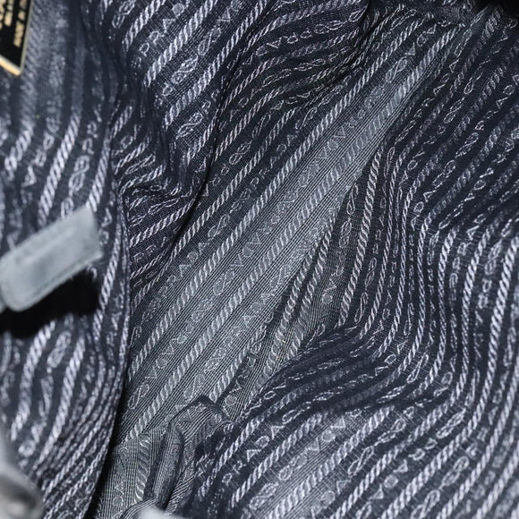 PRADA Tote Bag Nylon Black Auth bs21457
