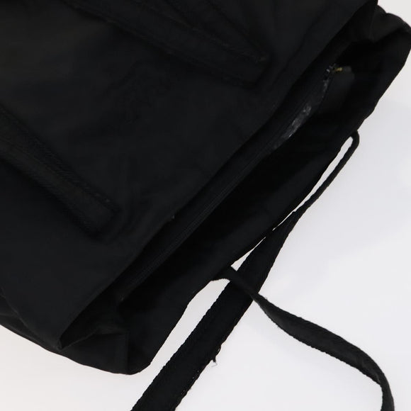 PRADA Tote Bag Nylon Black Auth bs21457