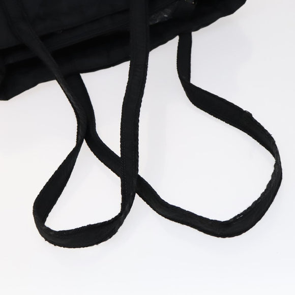 PRADA Tote Bag Nylon Black Auth bs21457