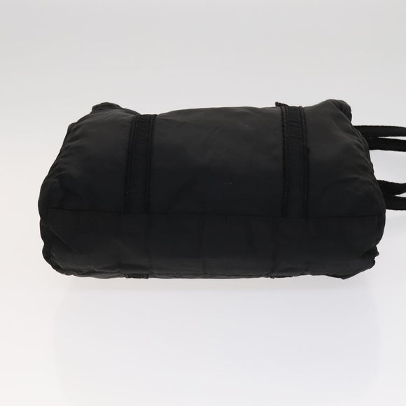 PRADA Tote Bag Nylon Black Auth bs21457