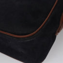 Burberrys Shoulder Bag Suede Navy Auth bs21460-10