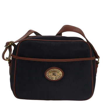 Burberrys Shoulder Bag Suede Navy Auth bs21460 - 0