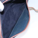 Burberrys Shoulder Bag Suede Navy Auth bs21460-12