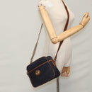 Burberrys Shoulder Bag Suede Navy Auth bs21460-22
