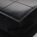 CHANEL Mademoiselle Choco Bar line Tote Bag Leather Red CC Auth bs21462-18