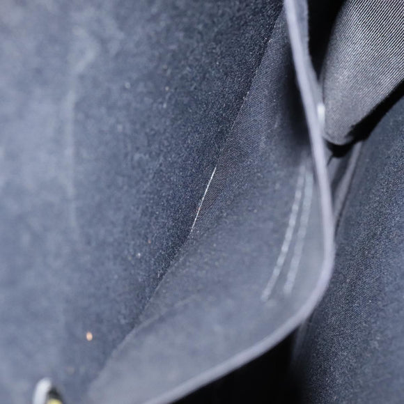 CHANEL Mademoiselle Choco Bar line Tote Bag Leather Red CC Auth bs21462