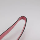 VALENTINO Pouch Leather Pink Auth bs21474-8