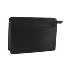 LOUIS VUITTON Epi Pochette Homme Clutch Bag Black Noir M52522 LV Auth bs21484-1