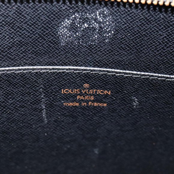 LOUIS VUITTON Epi Pochette Homme Clutch Bag Black Noir M52522 LV Auth bs21484