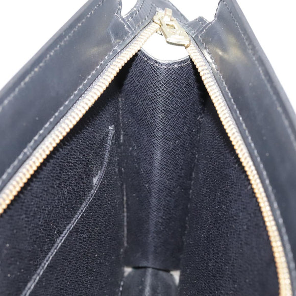 LOUIS VUITTON Epi Pochette Homme Clutch Bag Black Noir M52522 LV Auth bs21484