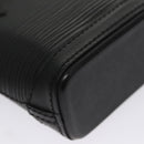 LOUIS VUITTON Epi Mini Lockit Charm Black LV Auth bs21489-14