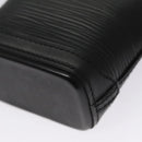 LOUIS VUITTON Epi Mini Lockit Charm Black LV Auth bs21489-15