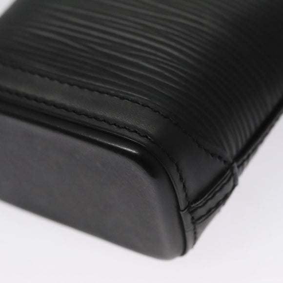 LOUIS VUITTON Epi Mini Lockit Charm Black LV Auth bs21489