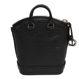 LOUIS VUITTON Epi Mini Lockit Charm Black LV Auth bs21489 - 0