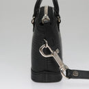 LOUIS VUITTON Epi Mini Lockit Charm Black LV Auth bs21489-4