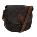 LOUIS VUITTON Monogram Saint Cloud PM Shoulder Bag M51244 LV Auth bs21491-1
