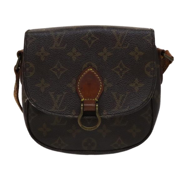 LOUIS VUITTON Monogram Saint Cloud PM Shoulder Bag M51244 LV Auth bs21491