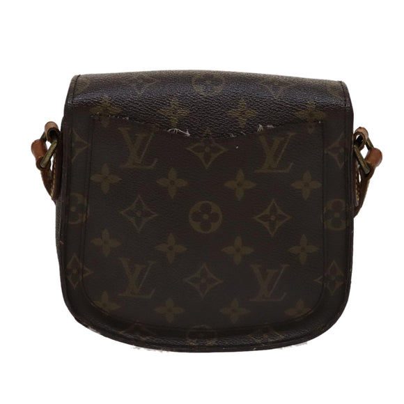 LOUIS VUITTON Monogram Saint Cloud PM Shoulder Bag M51244 LV Auth bs21491