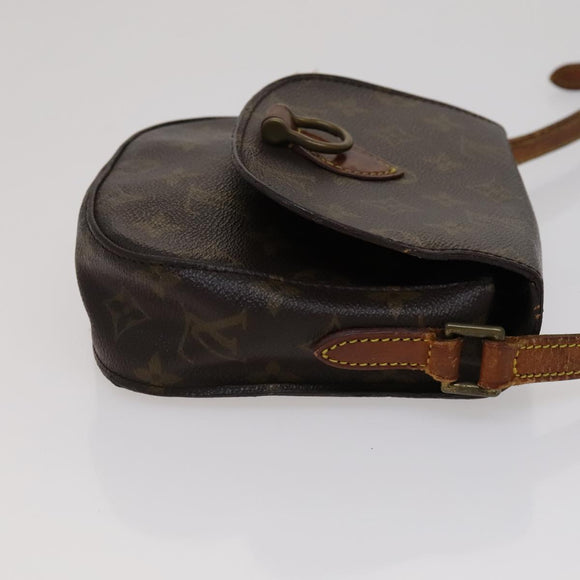 LOUIS VUITTON Monogram Saint Cloud PM Shoulder Bag M51244 LV Auth bs21491