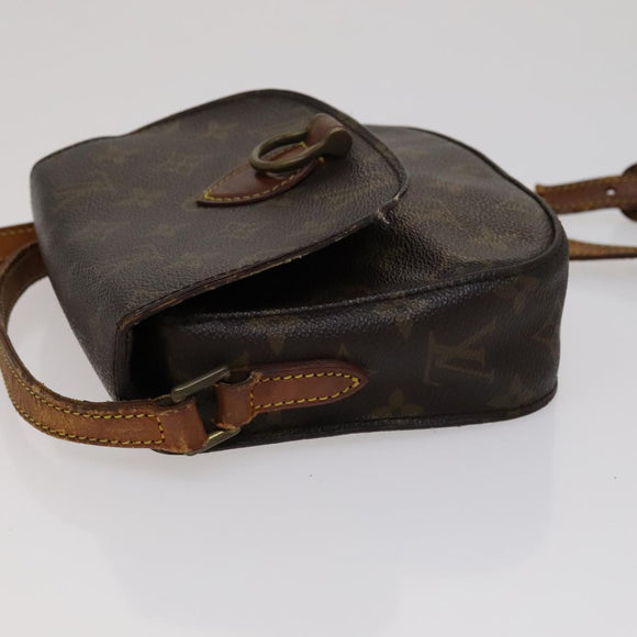 LOUIS VUITTON Monogram Saint Cloud PM Shoulder Bag M51244 LV Auth bs21491