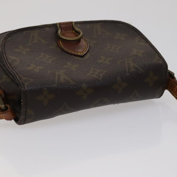 LOUIS VUITTON Monogram Saint Cloud PM Shoulder Bag M51244 LV Auth bs21491