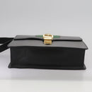 GUCCI Silvi Web Sherry Sherry Line Shoulder Bag Leather 421882 Auth bs21500-7