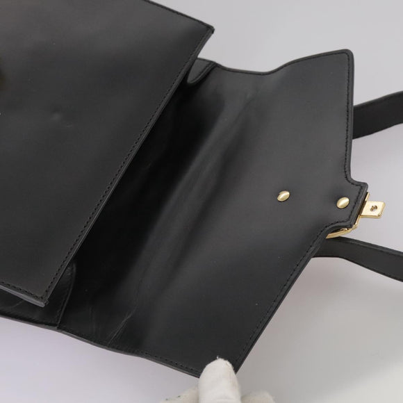 GUCCI Silvi Web Sherry Sherry Line Shoulder Bag Leather 421882 Auth bs21500