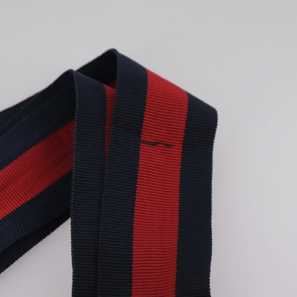 GUCCI Silvi Web Sherry Sherry Line Shoulder Bag Leather 421882 Auth bs21500