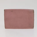 CHANEL Key Case Wallet Caviar Skin Black Pink CC Auth bs21518-12