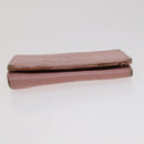 CHANEL Key Case Wallet Caviar Skin Black Pink CC Auth bs21518-14