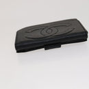 CHANEL Key Case Wallet Caviar Skin Black Pink CC Auth bs21518-5