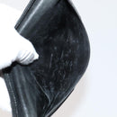 HERMES Day Planner Cover Leather 3Set Black Brown gray Auth bs21520-10