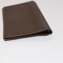 HERMES Day Planner Cover Leather 3Set Black Brown gray Auth bs21520-15