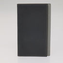 HERMES Day Planner Cover Leather 3Set Black Brown gray Auth bs21520-20