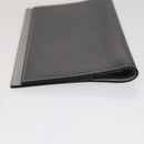 HERMES Day Planner Cover Leather 3Set Black Brown gray Auth bs21520-23