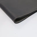 HERMES Day Planner Cover Leather 3Set Black Brown gray Auth bs21520-25