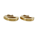 CELINE Earring metal Gold Auth bs21524-1
