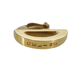 CELINE Earring metal Gold Auth bs21524 - 0