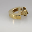 CELINE Earring metal Gold Auth bs21524-4