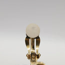 CELINE Earring metal Gold Auth bs21524-8