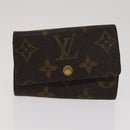 LOUIS VUITTON Monogram Key Case Wallet 4Set LV Auth bs21530-10