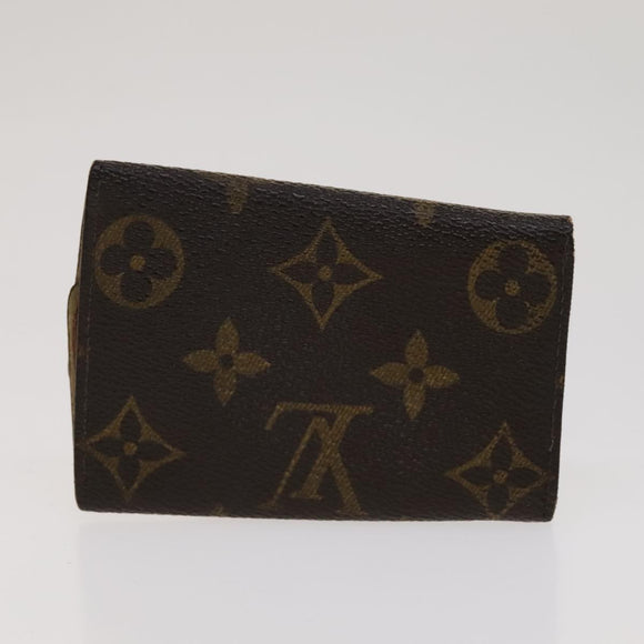 LOUIS VUITTON Monogram Key Case Wallet 4Set LV Auth bs21530