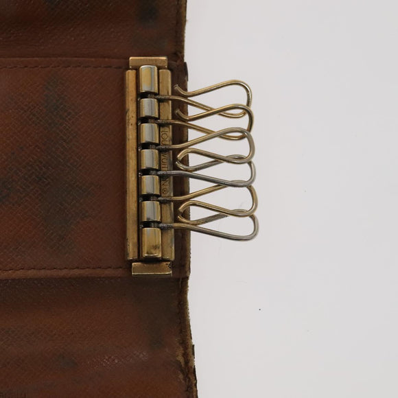 LOUIS VUITTON Monogram Key Case Wallet 4Set LV Auth bs21530