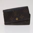 LOUIS VUITTON Monogram Key Case Wallet 4 Set LV Auth bs21530-17