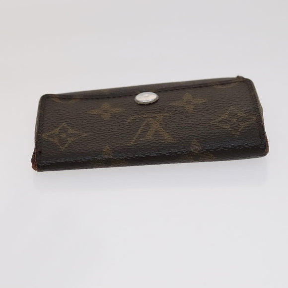 LOUIS VUITTON Monogram Key Case Wallet 4 Set LV Auth bs21530
