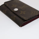 LOUIS VUITTON Monogram Key Case Wallet 4Set LV Auth bs21530-28