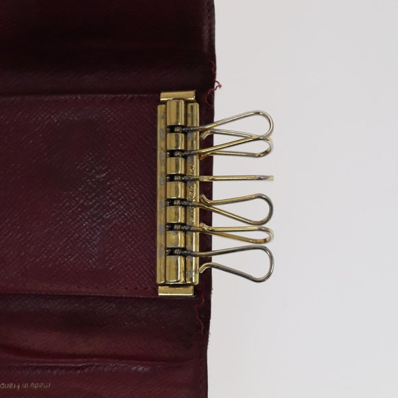 LOUIS VUITTON Monogram Key Case Wallet 4Set LV Auth bs21530