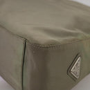 PRADA Shoulder Bag Nylon Khaki Auth bs21541-9